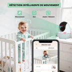 Bebelio - Babyphone Revo 4,3" – Vision Nocturne, Audio Bidirectionnel, Sans + Application, Vidéo HD1080p